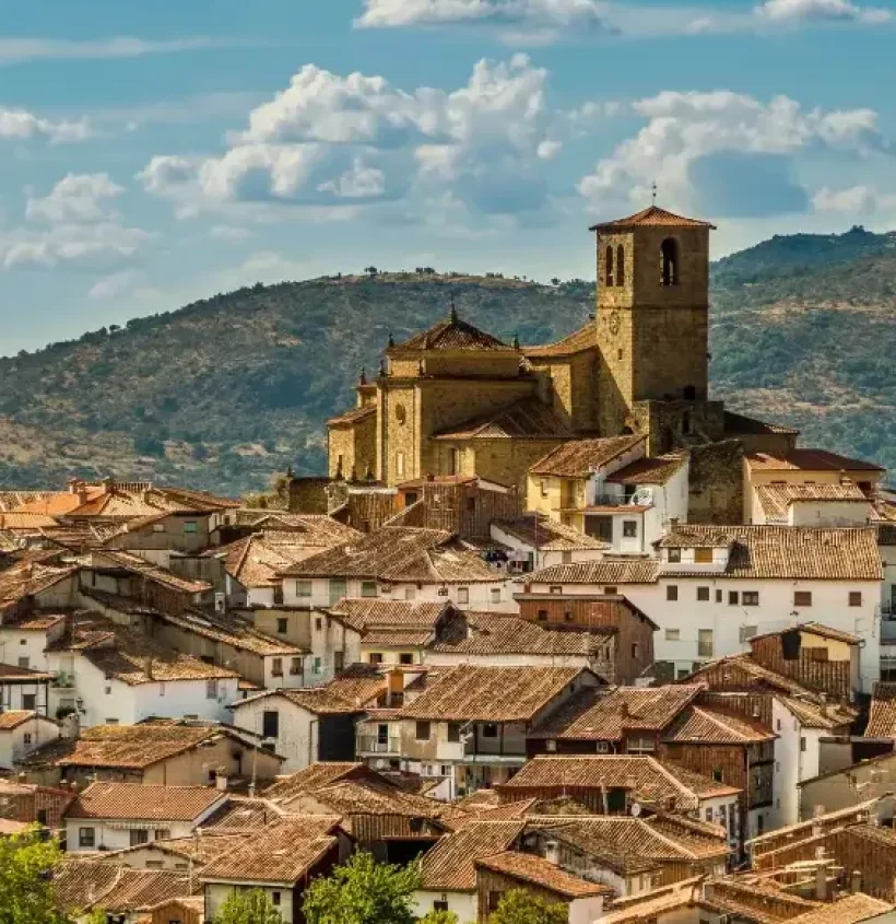 Fotografía pueblo de Extremadura